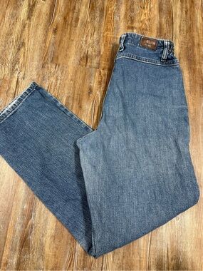 Vintage Lee mom jeans with elastic sides